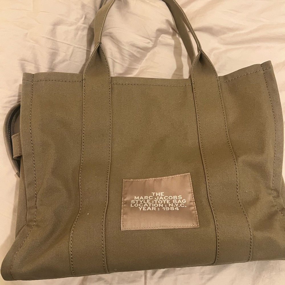 Marc Jacobs Slate Green Tote Bag ( Large) - Picture 2 of 7